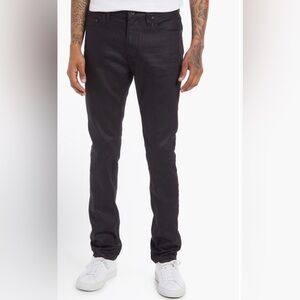 NWT John Varvatos USA WIGHT Black Jeans Slim Straight Men’s 33 Fits 34 35